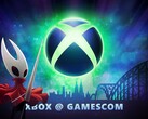 Baner Xbox Gamescom 2025 z Hornetem z Hollow Knight: Silksong (źródło obrazu: Xbox Wire, Team Cherry z poprawkami)