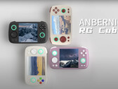 Anbernic pokazał teraz RG Cube w czarnej wersji kolorystycznej. (Źródło zdjęcia: Anbernic)