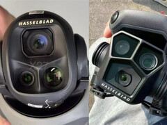 Mavic 4 Pro pojawi się z odnowioną obudową kamery w porównaniu do Mavic 3 Pro, na zdjęciu. (Źródło zdjęcia: via Jasper Ellens)