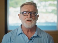 Gabe Newell, założyciel firmy Valve, podczas turnieju The International 2026.