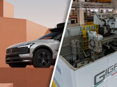 Volvo planuje zainstalować dwie 9000-tonowe gigaprasy IDRA w swojej przyszłej słowackiej fabryce pojazdów elektrycznych w celu obniżenia kosztów produkcji. (Źródło zdjęcia: Volvo / IDRA - edytowane)