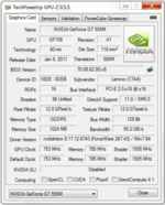 GPU-Z (NVIDIA GeForce GT 555M)