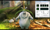 1080p, z dysku, "Big Buck Bunny" (H.264) - płynnie