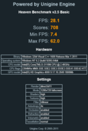 Heaven Benchmark v2.5 (1280x720)