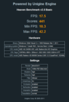 Heaven Benchmark v2.5 (1366x768)