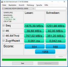 AS SSD (SSD)