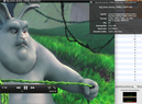 Big Buck Bunny H.264 - niewielkie obciążenie CPU, płynnie