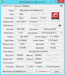 GPU-Z (AMD Radeon HD 8550M)