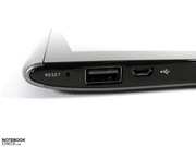 odstęp między portami USB 2.0 i micro USB to tylko 3 mm
