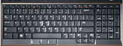 klawiatura QWERTY US (fot. Dell); testowany egzemplarz posiadał klawiaturę QWERTY UK