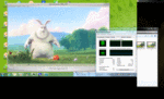filmy 1080p (Big Buck Bunny i Elephants Dream) były odtwarzane płynnie przy pełnym użyciu CPU (zarówno na zasilaniu z sieci, jak i na zasilaniu akumulatorowym)