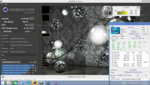 zegary CPU pod koniec renderowania wielowątkowego (Cinebench R15)