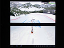 Crazy Snowboard na podwójnym ekranie
