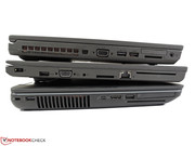 od góry: ThinkPad W541, ThinkPad W550s, HP ZBook 15 G2