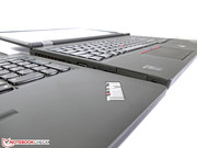 ThinkPad W550s (na pierwszym planie) i ThinkPad W541 (na drugim planie)