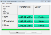 AS SSD Copy Benchmark