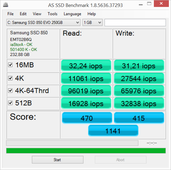 AS SSD (IOPS)
