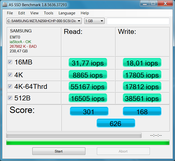 AS SSD (IOPS)