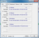 Systeminfo CPUZ Cache