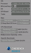 Cinebench R10 64