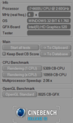 Cinebench R10 32