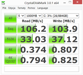 CrystalDiskMark 3.0.1