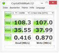 CrystalDiskMark 2.2