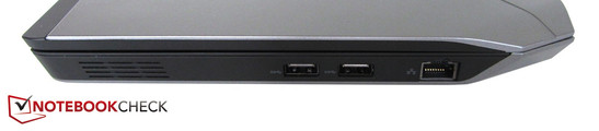 prawy bok: 2 USB 3.0, LAN