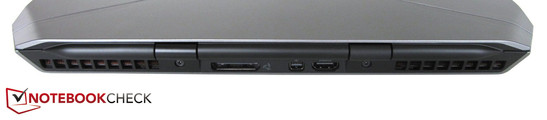 tył: złącze pod wzmacniacz grafiki (Amplifier), DisplayPort, HDMI