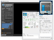 Cinebench R11.5, renderowanie wielowątkowe