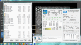 taktowanie procesora w teście wielowątkowym Cinebench R11.5 (2,8-2,9 GHz)