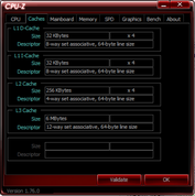 CPU-Z Caches