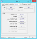 CPU-Z Memory