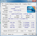 Systeminfo CPUZ CPU