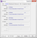 CPU-Z Caches