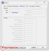 CPU-Z Memory