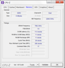 CPU-Z Memory