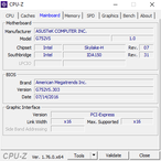 CPU-Z Mainboard