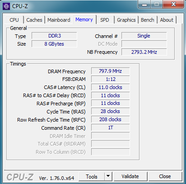 CPU-Z Memory