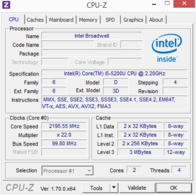 CPU-Z CPU