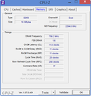 CPU-Z Memory