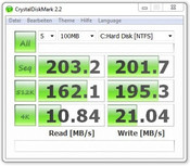 CrystalDiskMark 2.2