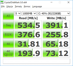 CrystalDiskMark (SSD)
