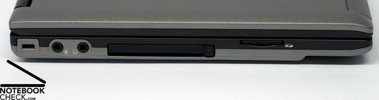 Dell D420 z lewej