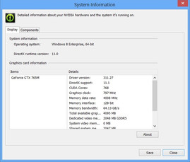 parametry GPU