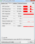 GPU-Z: czujniki w spoczynku 2