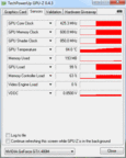 GPU-Z: czujniki pod obciążeniem