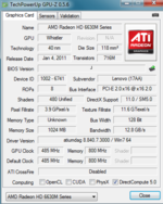 GPU-Z (AMD Radeon HD 6630M)