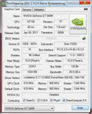 GPU-Z (NVIDIA GeForce GT 540M)