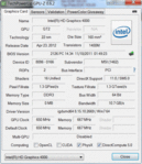 GPU-Z Graphics Card (Intel HD Graphics 4000)